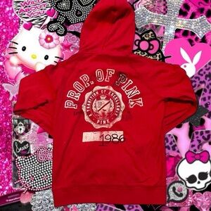 Victoria’s Secret Red Hoodie